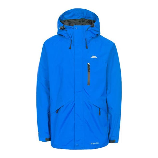 Trespass Men's Blue Corvo Waterproof Windproof Jacket