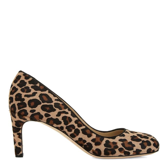 Hobbs London Mini Leopard Sophia Court Shoes