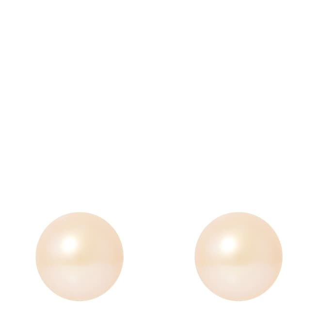 Just Pearl Pink Pearl Stud Earrings