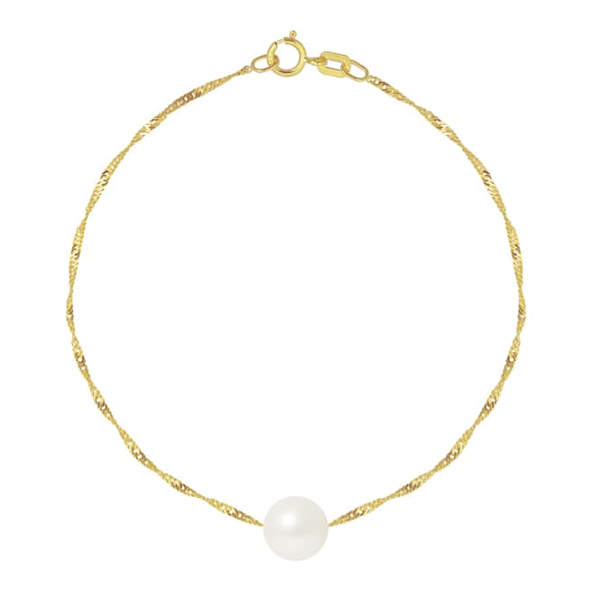 Just Pearl White Pearl Bracelet