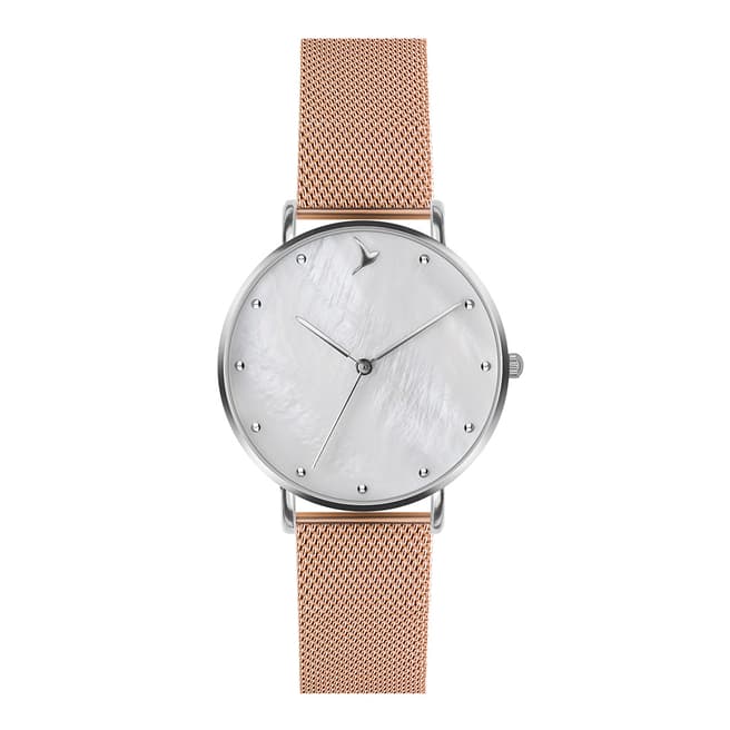 Emily Westwood Rose Gold/Silver Watch