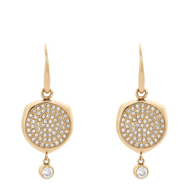 Michael Kors Gold Glass Jewel Earrings