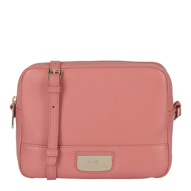 Paul Costelloe Pink Pendula Leather Bag