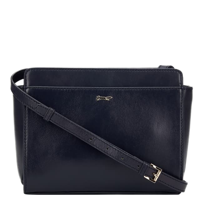 Paul Costelloe Black Lily Leather Bag