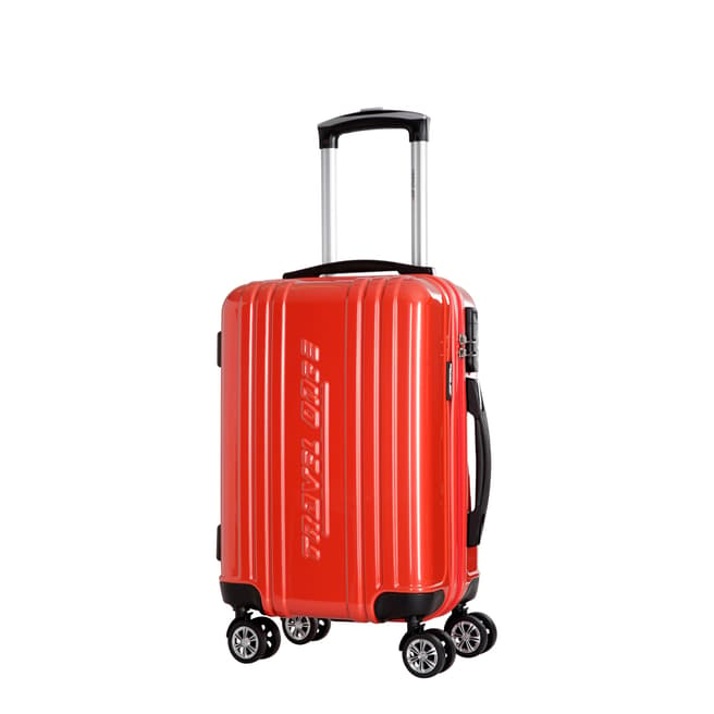 Travel One Red Rodriguez Spinner Suitcases 48cm