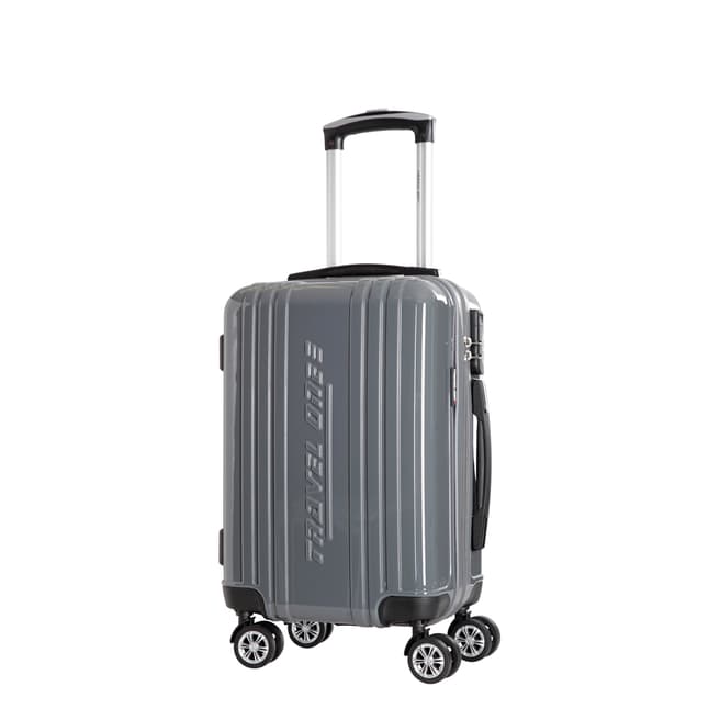 Travel One Grey Rodriguez Spinner Suitcases 48cm