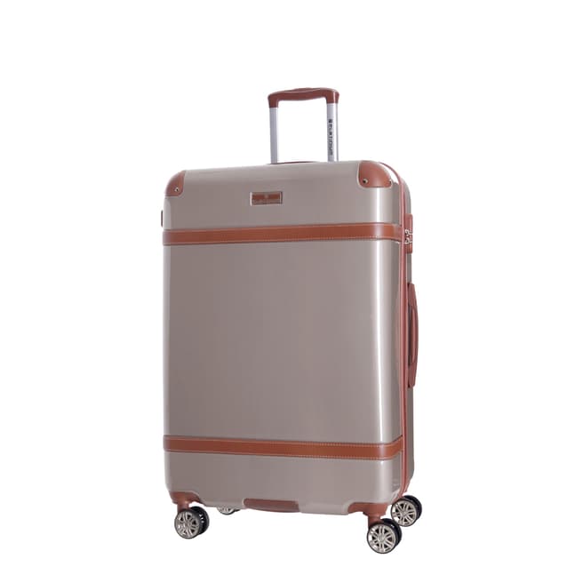 Platinium Beige Venicia Spinner Suitcase 50cm