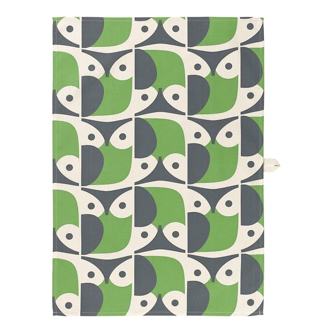 Orla Kiely Set of 2 Owl Tea Towels