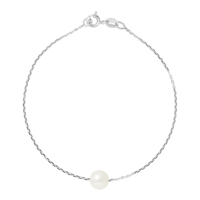Manufacture Royale White Freshwater Pearl Bracelet 7-8 mm