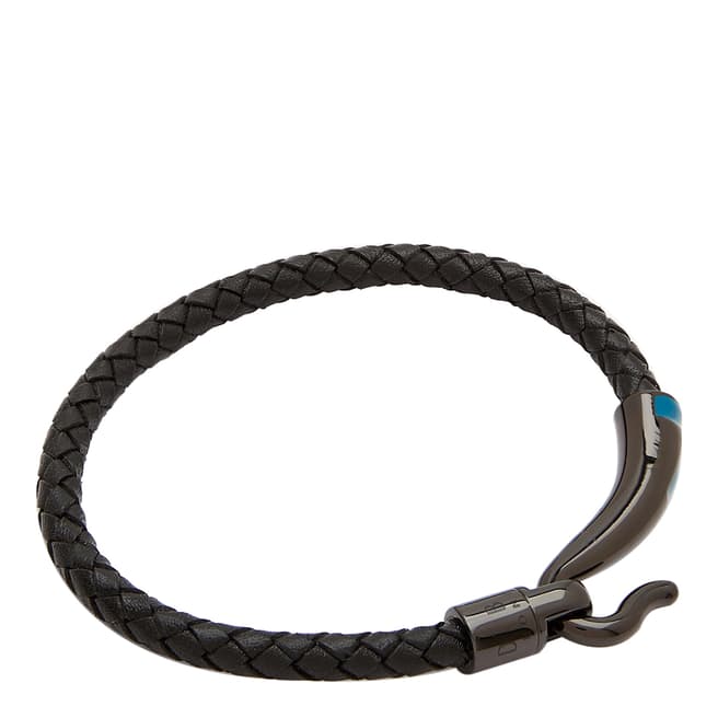 Ted Baker Black T Detail Hook Bracelet