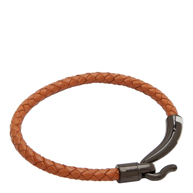 Ted Baker Tan T Detail Hook Bracelet