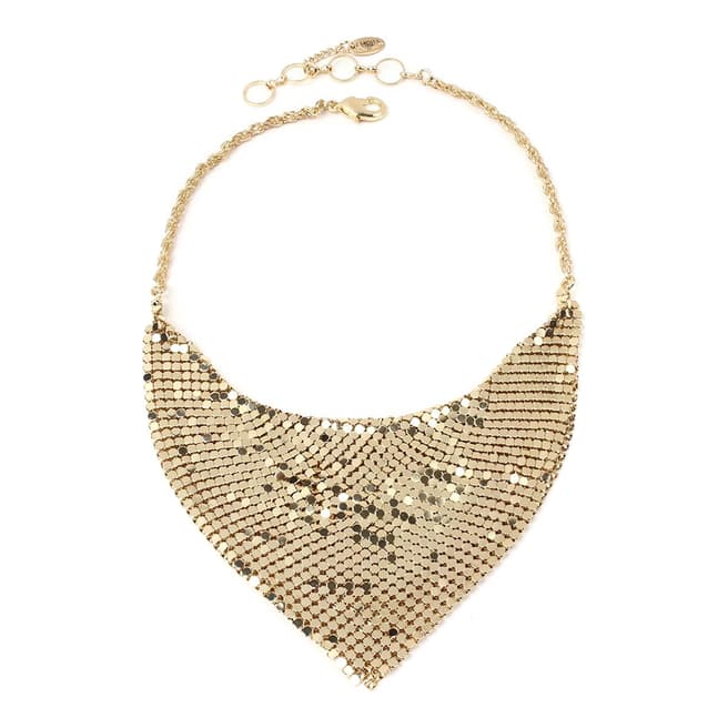Amrita Singh Gold Chainmail Necklace
