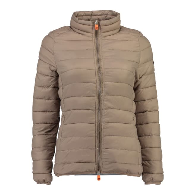 Geographical Norway Taupe Daynight Basic Collar Jacket