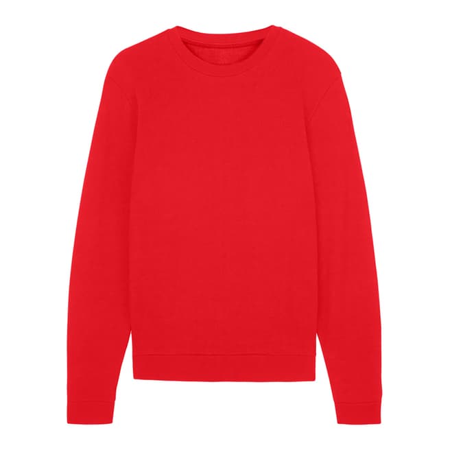 Jaeger Red/Navy Contrast Sweatshirt
