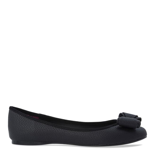 Ted Baker Black Bow Front Immet Flats