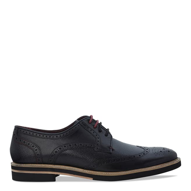 Ted Baker Black Leather Archerr 2Lace Up Brogues