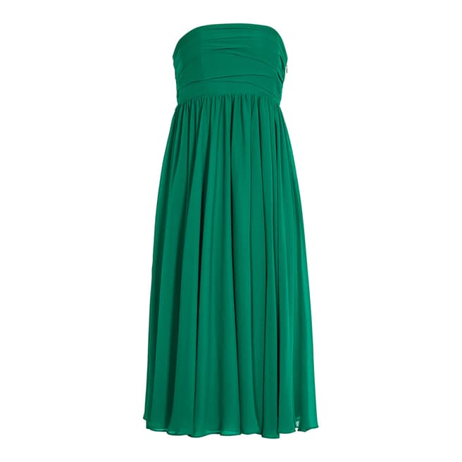 Reiss Emerald Athena Strapless Dress