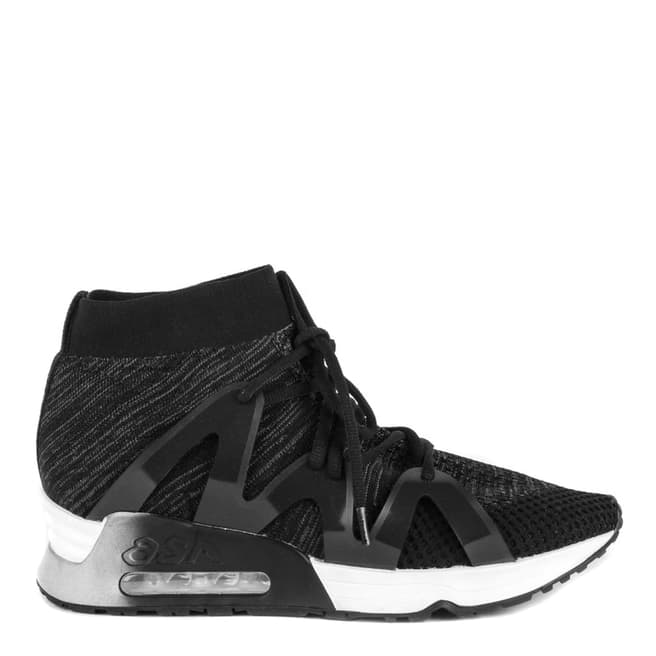 ASH Black Mesh Knit Look Lace Trainers 