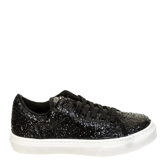 Guess Black Glitter Low Trainers