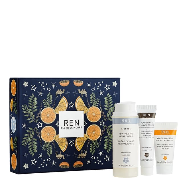 REN Ren Night Face Favourites Travel Kit