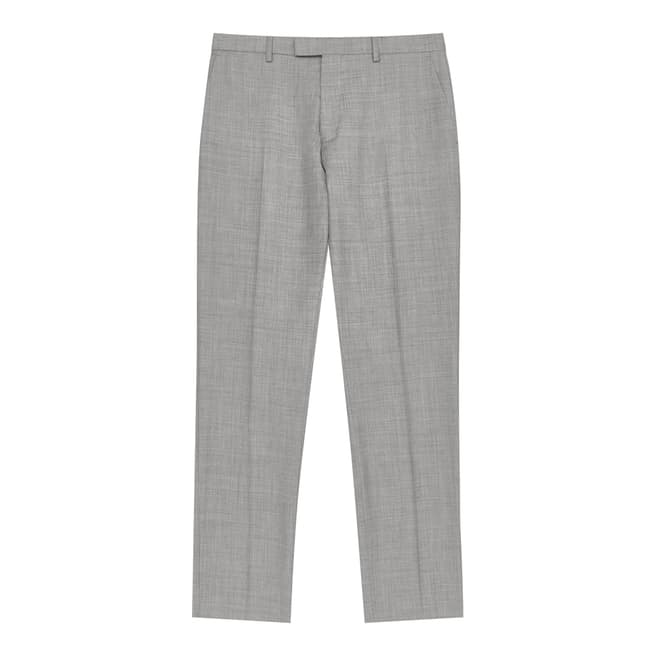 Reiss Grey Harry Slim Wool Suit Trousers
