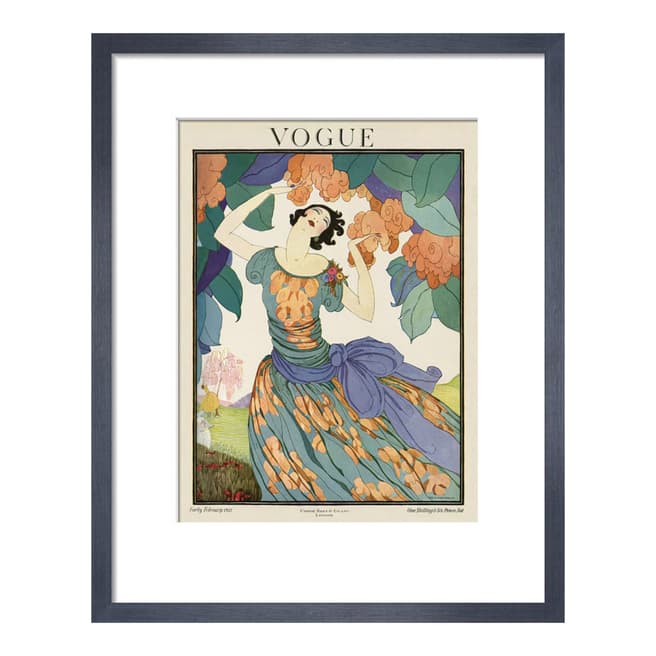 Vogue Vogue Early February 1921 36x28cm Framed Print