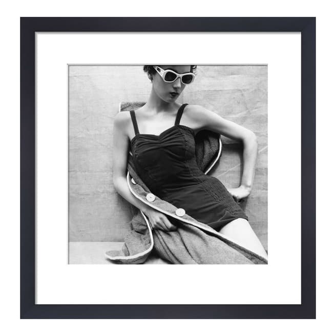 Paragon Prints Vogue July 1952 30x30cm Framed Print
