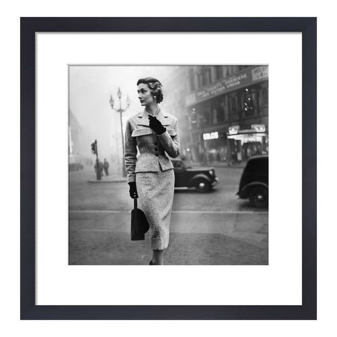 Vogue Vogue March 1954 30x30cm Framed Print