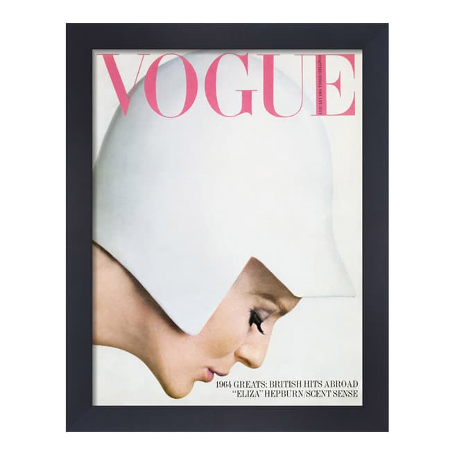 Paragon Prints Vogue January 1964 36x28cm Framed Print