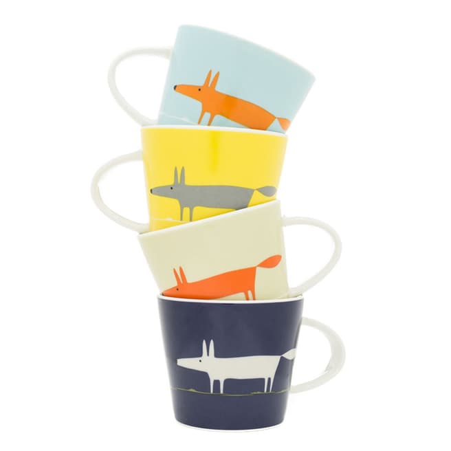 Scion Set of 4 Mr Fox Espresso Cups