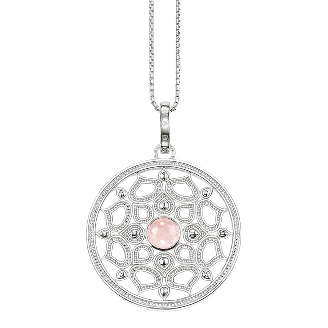 Thomas Sabo Women's Pink/Sterling Silver Necklace