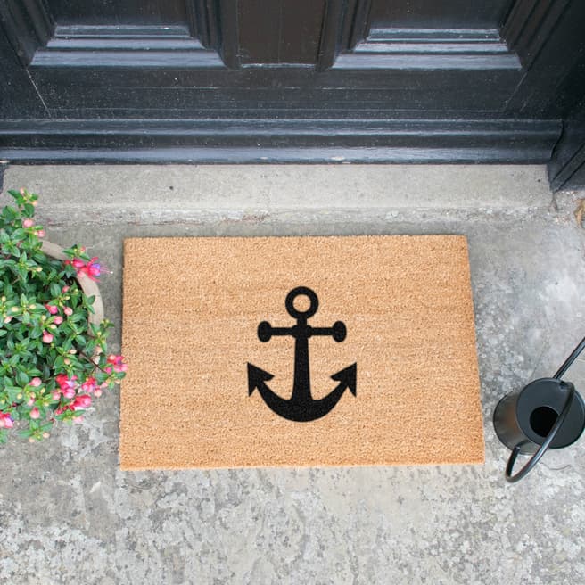 Artsy Doormats Natural Anchor Doormat