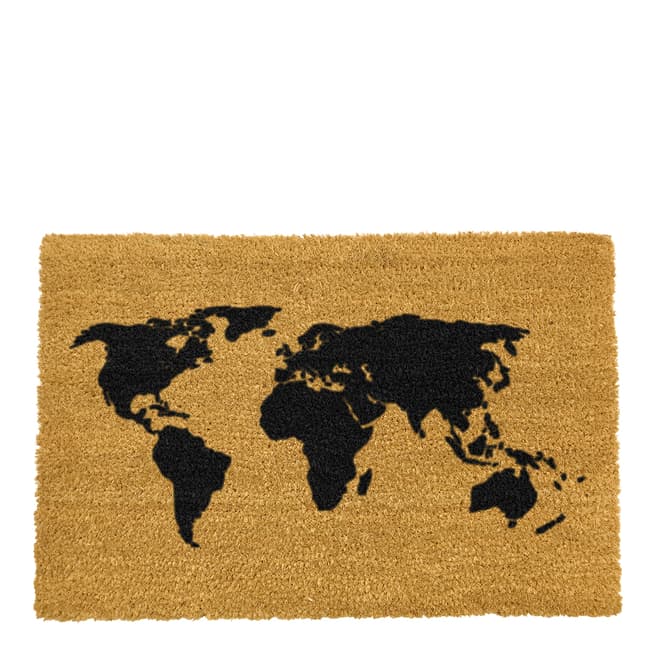Artsy Doormats Natural World Map Doormat