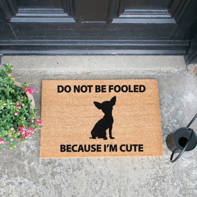 Artsy Doormats Natural Chihuahua Doormat
