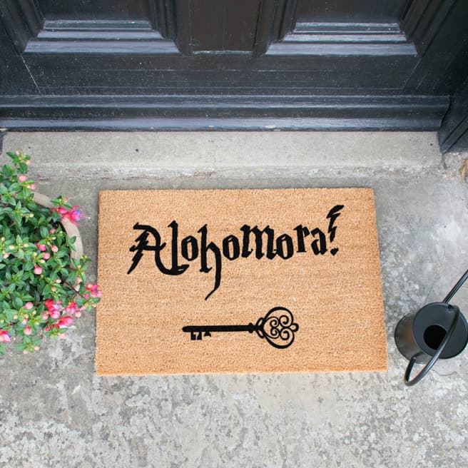Artsy Doormats Natural Alohomora Doormat