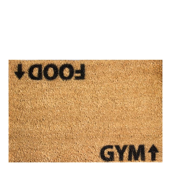 Artsy Doormats Gym addict doormat