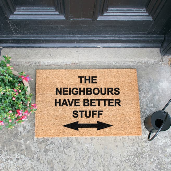 Artsy Doormats Natural Neighbours Have Better Stuff Doormat
