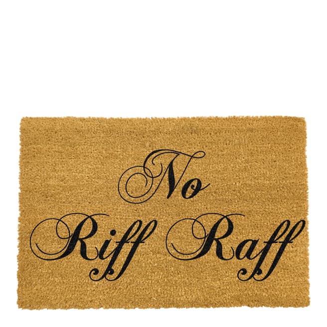 Artsy Doormats No Riff Raff Doormat
