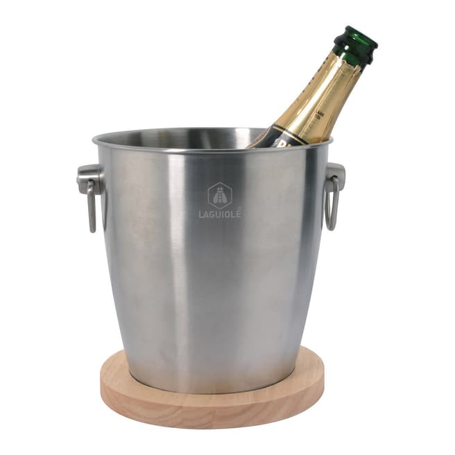 Laguiole Stainless Steel Wine Cooler with Base