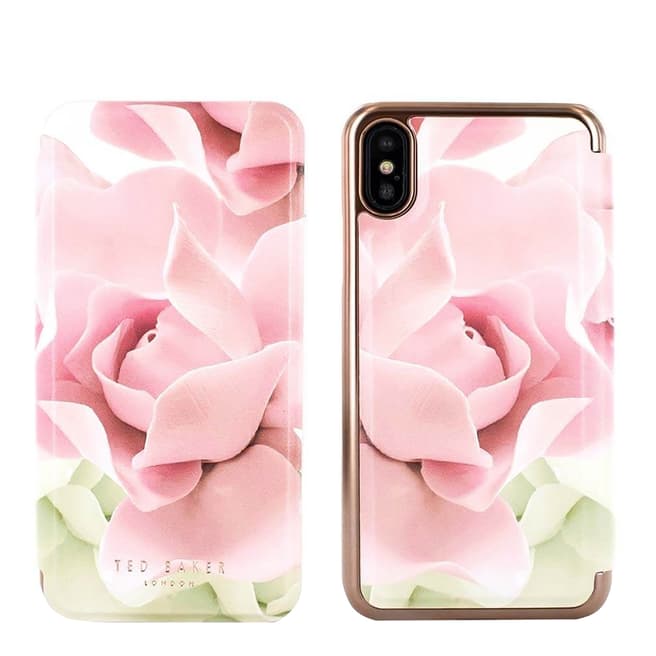 Ted Baker Porcelain Rose Knowise Folio iPhone X Case