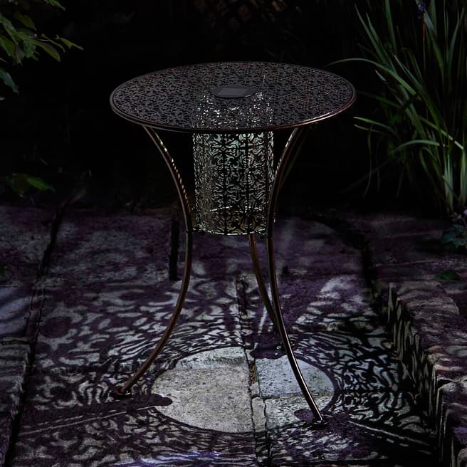Smart Solar Bronze Illumina Silhouette Table