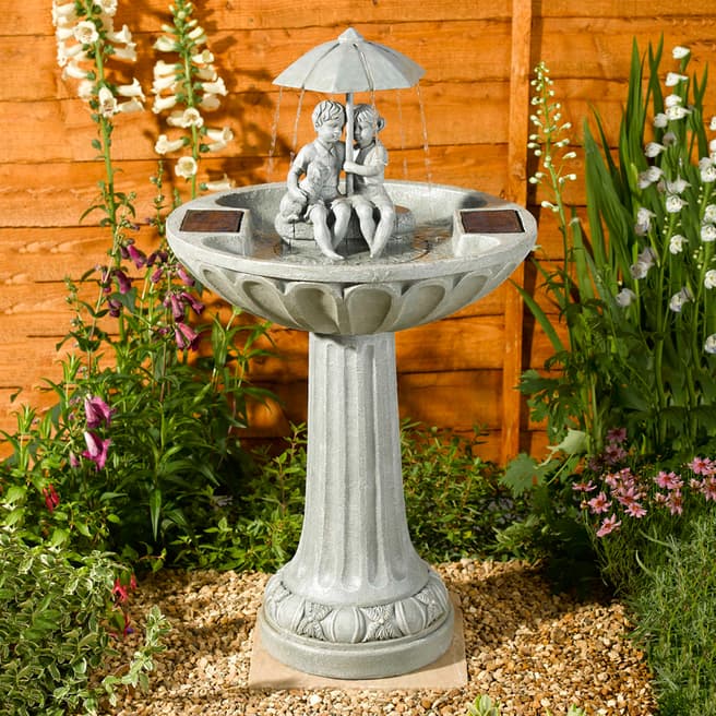 Smart Garden Grey Umbrella Fountain
