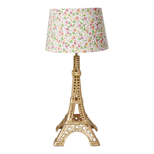 Rice Eiffel Tower Large Table Lamp Gold