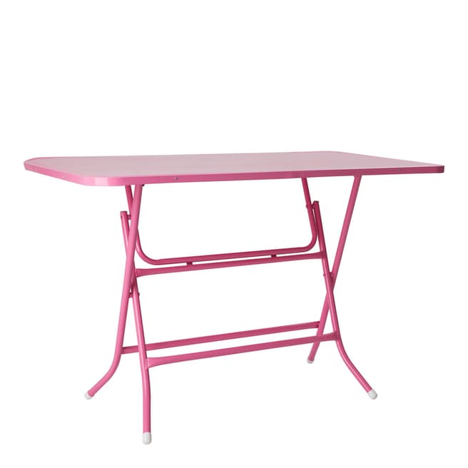 Rice Foldable Large Table Pink