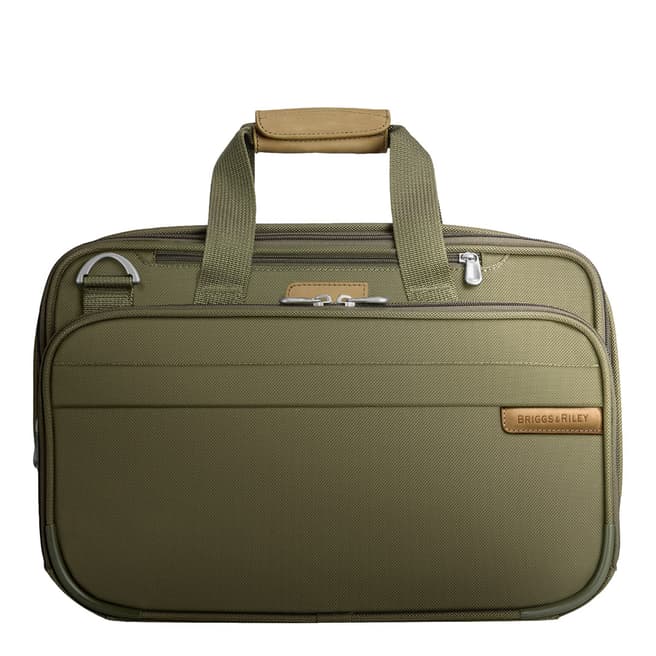 Briggs & Riley Olive Expandable Cabin Bag 42cm