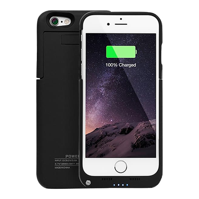 Imperii Electronics Black iPhone 6 Plus Battery Case 4000mAh
