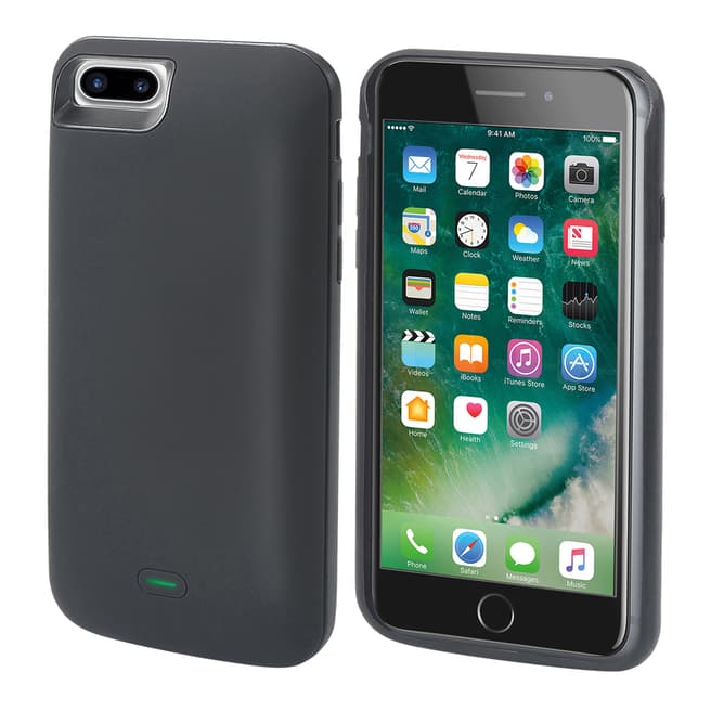 Imperii Electronics Black iPhone 7 Plus Battery Case 7500 Mah