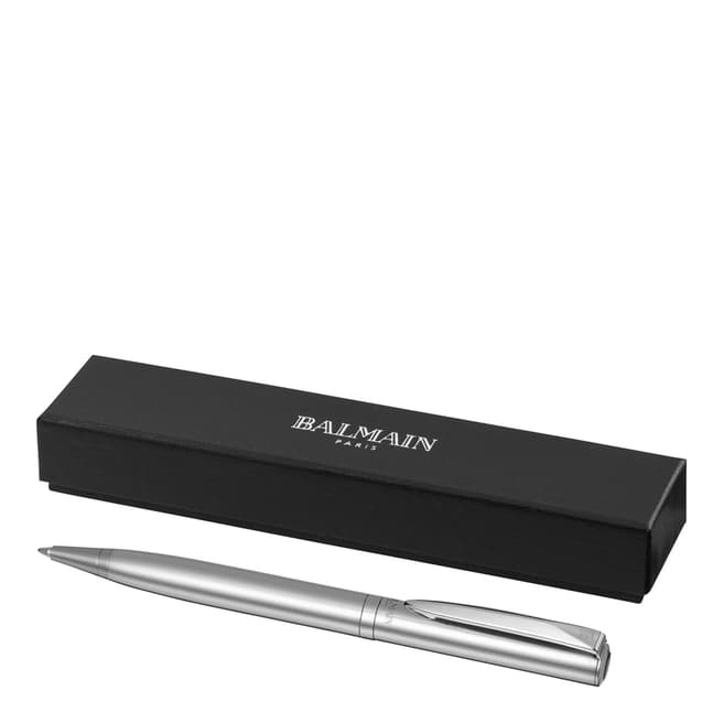 Balmain Silver Ballpoint Pen