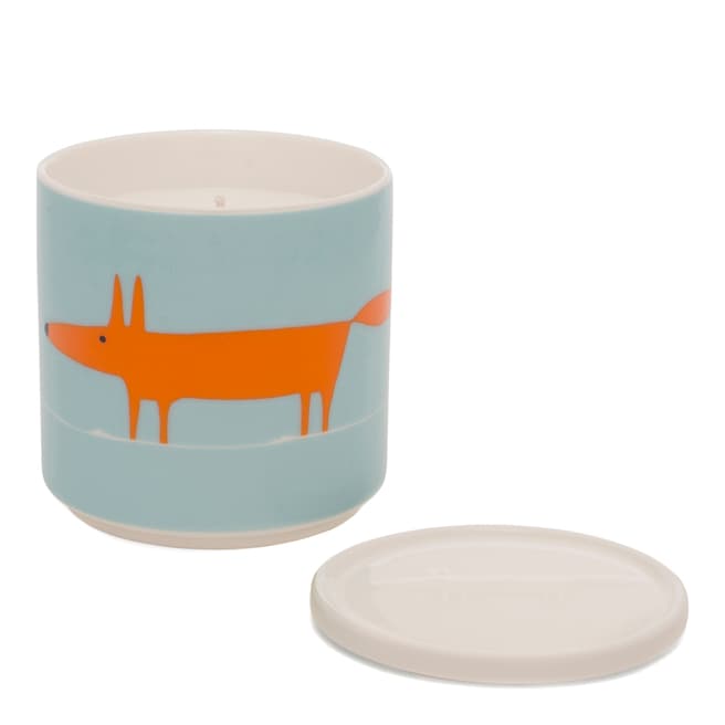 Scion Mr Fox Large Scented Candle, Light Blue