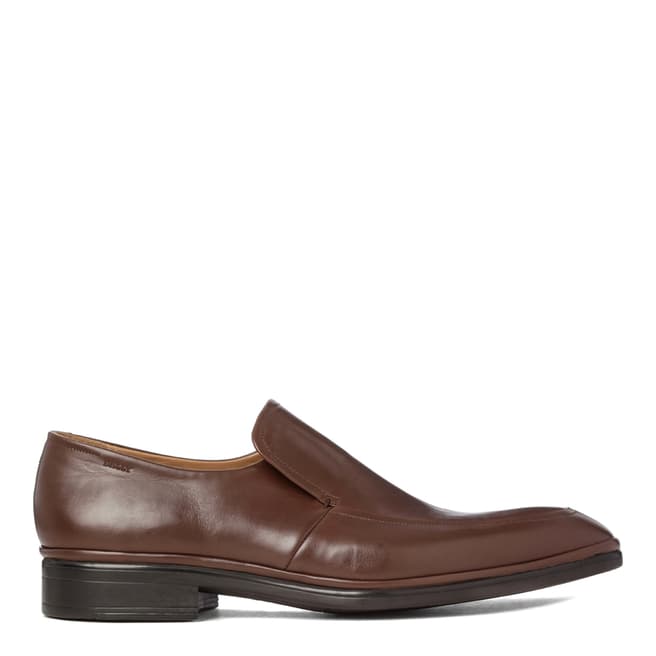 BALLY Men's Mid Brown Nexaro Wide Fit Loafer